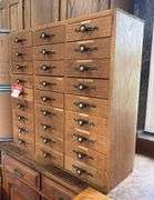 27-Drawer Wooden Organizer