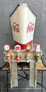 1950s  Vendo "Galaxie" Island Drink Coca-Cola Back Bar Light Up Dispenser