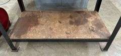 Shop Built Steel Table