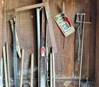 Long Handled Tools & Vintage Items
