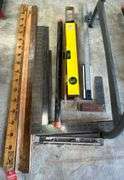 Squares, Levels & Yard Sticks