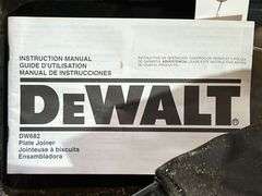 Dewalt DW682 Plate Jointer