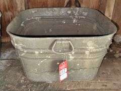 Galvanized Wash Tubs