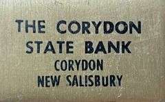 The Corydon State Bank Automobile Coin Banks