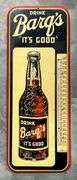 Barq's Root Beer Metal Thermometer