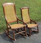 Matching Caned Bottom Rockers