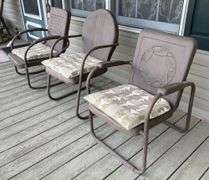 Outdoor Metal Rockers & Chair
