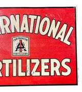 1943 International Fertilizers Metal Sign