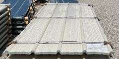 Nicorr Stormshield 29 Gauge Metal Siding/Roofing, qty: 25 sheets & Sure Loc #10 1.5" Hex Head Metal Screws, qty: 500 screws