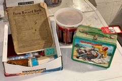 Vintage Aaladin "Rough Rider" Metal Lunch Box