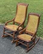Matching Caned Bottom Rockers