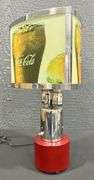 Coca-Cola Lighted Revolving Lamp