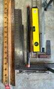 Squares, Levels & Yard Sticks
