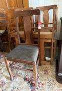 Vintage Oak Dining Chairs