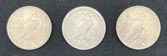 1922 Peace Silver Dollars