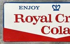 Royal Crown Cola Metal Sign