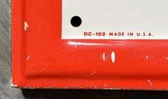 Double Cola "Delicious in Any Weather" Metal Thermometer