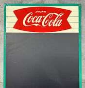 1963 Coca-Cola Metal Menu Board