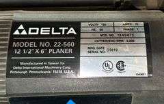 Delta No. 22-560 Wood Planer