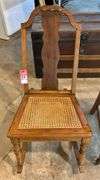 Vintage Chairs & Steamer Trunk