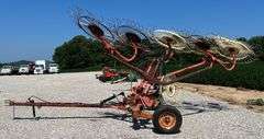 BEFCO 10-Wheel "V" Hay Rake