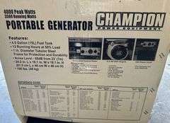 Champion 3500W Portable Generator