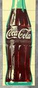 Coca-Cola Metal Arrow Sign