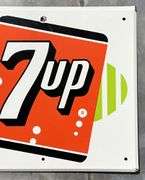 7Up Porcelain Soda Sign