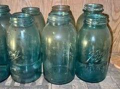 Blue Ball Half Gallon Jars