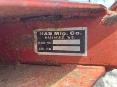 H&S Bi-Fold 8-Wheel Hay Rake