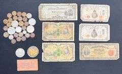 Foreign Coins & Currency