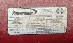 Powermate Air Compressor & Air Tank