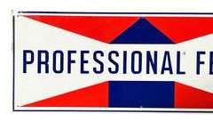 Professional Feeds Metal Sign