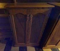 Solid Oak Cabinet