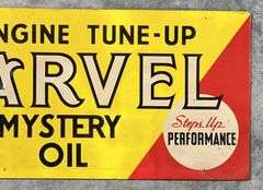Marvel Mystery Oil Engine Tune Up Metal Sign