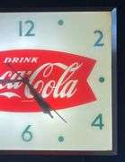 Coca-Cola Swihart Products Lighted Clock