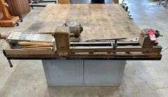 Butcher Block Style Workbench with Storage & Wilton Wood Vises