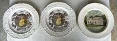 Pennington Chapel Church & Indiana Home Economic Association Commemorative Plates