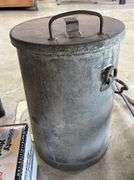 Vintage L&N RR Water Cooler, Metal Detector & Dusters