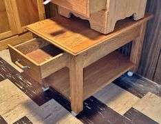 Solid Oak End Tables