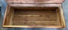 Solid Cedar Blanket Chest
