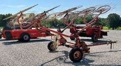 BEFCO 10-Wheel "V" Hay Rake