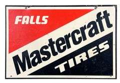 Mastercraft Tires Metal Sign