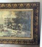Massive Guiled Oak Leaf Framed Print