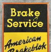 American Brakeblok Break Service Metal Sign