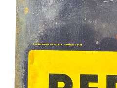 AC Oil Filter Metal Sign