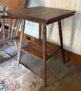 Vintage Rocker & Occasional Table