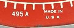 Coca-Cola "Sign of Good Taste" Round Thermometer