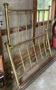 Vintage Full-Size Brass Bed
