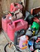 Fuel Cans & Shop Lubricant